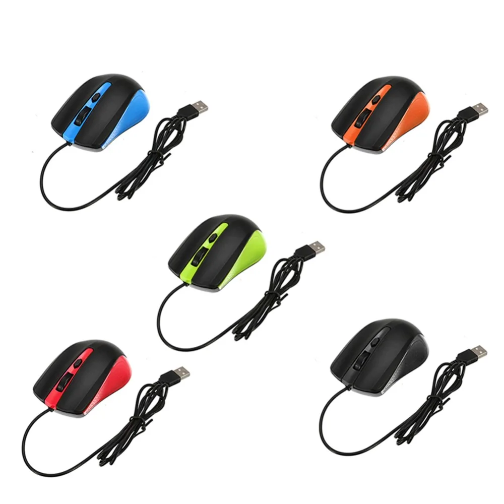 USB 2.0 Optical Wired Scroll Wheel Mouse Mice for PC Laptop Notebook Desktop Gaming Mouse