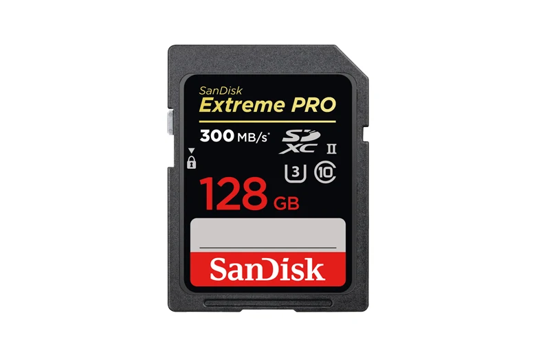 Карта памяти SanDisk Extreme Pro 32 64 128 ГБ U3 4K класс 10, SD карта 32 Гб 128 Гб 64 Гб 300 м, флеш-карта SD карта памяти SD SDXC SDHC