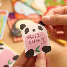 Kawaii животные панда лягушка блокнот планировщик блокноты план напоминания книга студентов подарок Офис Помощник