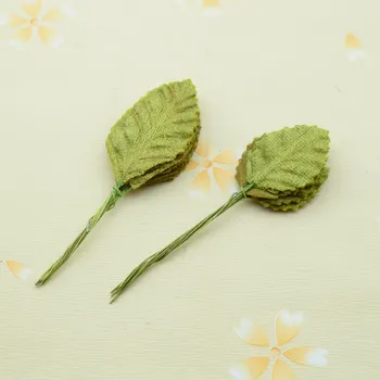 

20pcs fake plastic green leaves christmas wreath DIY gift home wedding decor accessories artificial plants flowers silk leaf