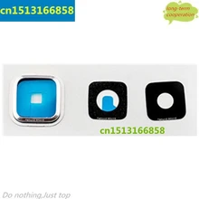 Оригинальная Стеклянная и пластиковая рамка для объектива камеры, запасная часть для samsung Galaxy S5 i9600 G900 G900F G900T, серебро/золото