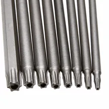 8pcs/set 150mm Hex Shank Long Steel Magnetic Torx Security Electric Screwdriver Bit Set T8~T40 Hand Tool цена 8pcs/set 150mm Hex Shank Long Steel Magnetic Torx Security Electric Screwdriver Bit Set T8~T40 Hand Tool цены онлайн