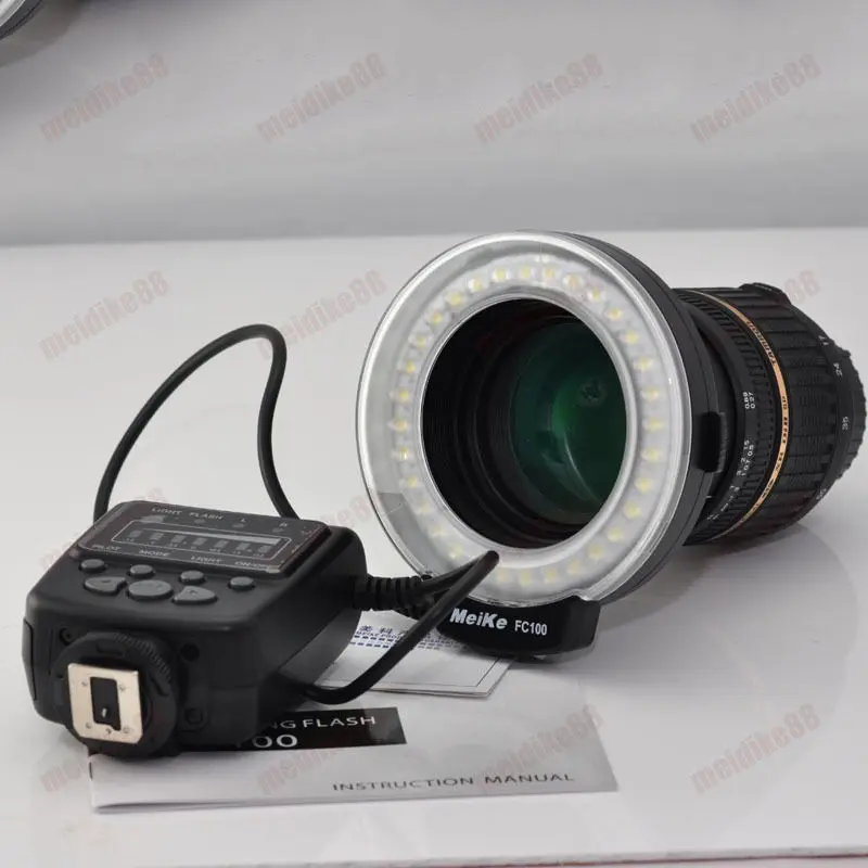 Buy Online Free Shipping FC100 LED Macro Ring Flash for Canon DSLR