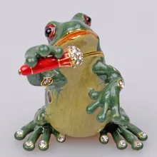 Поющая лягушка Bejeweled Коллекционная аксессуар шкатулка