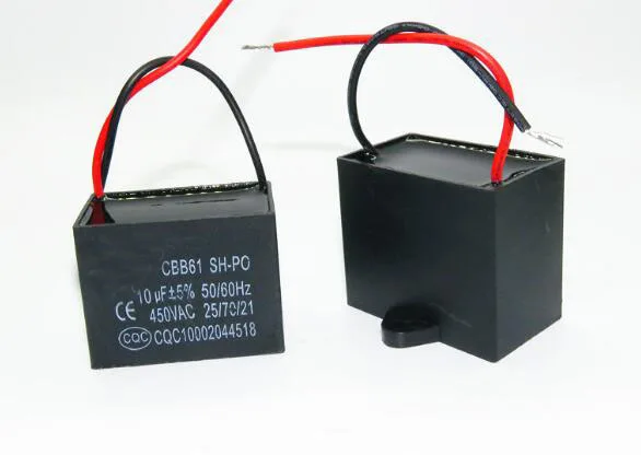 1pcs Cbb61 Ac450v 5 0uf Starting Capacitor Ceiling Fan