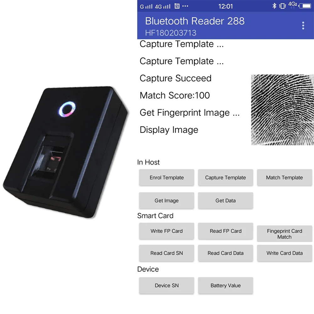 Цифровой смарт-считыватель отпечатков пальцев с поддержкой Bluetooth, поддержка Windows, Android, IOS, Linux, 5 В, USB, биометрический сканер отпечатков пальцев