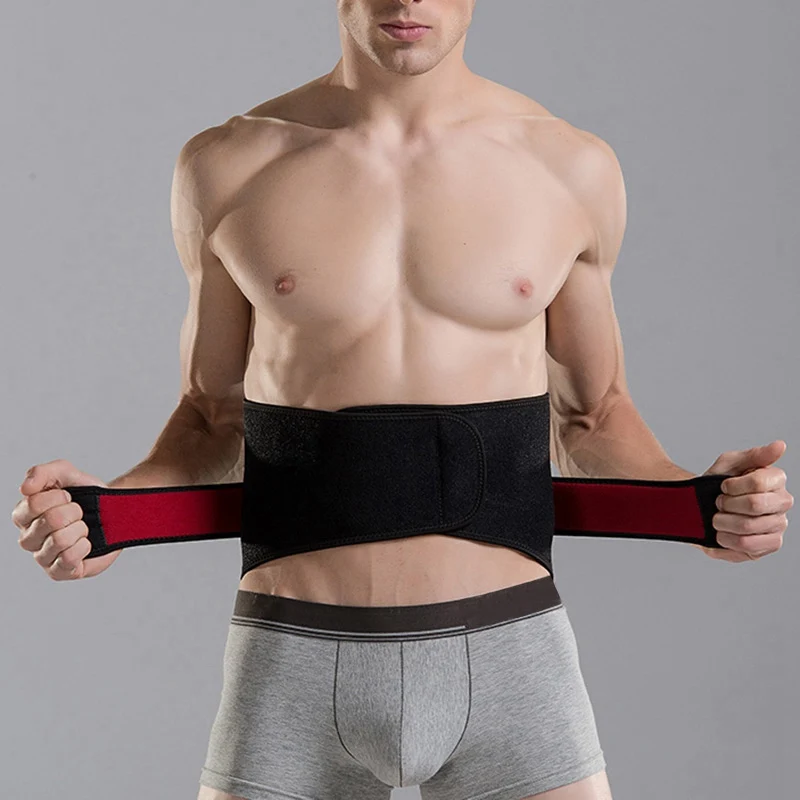 Newest Adjustable Orthopedic Lumbar Waist Belt Corsets Men Back Spine