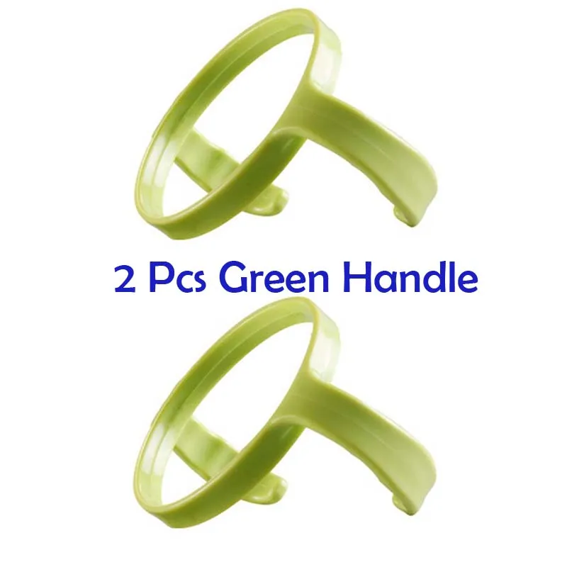 1 комплект, 360 градусов, вращающаяся детская обучающая Питьевая кружка с ремнем, крышка с откидной крышкой, Герметичная Бутылка для младенцев, крышка для воды - Цвет: 2Pcs Green Handle
