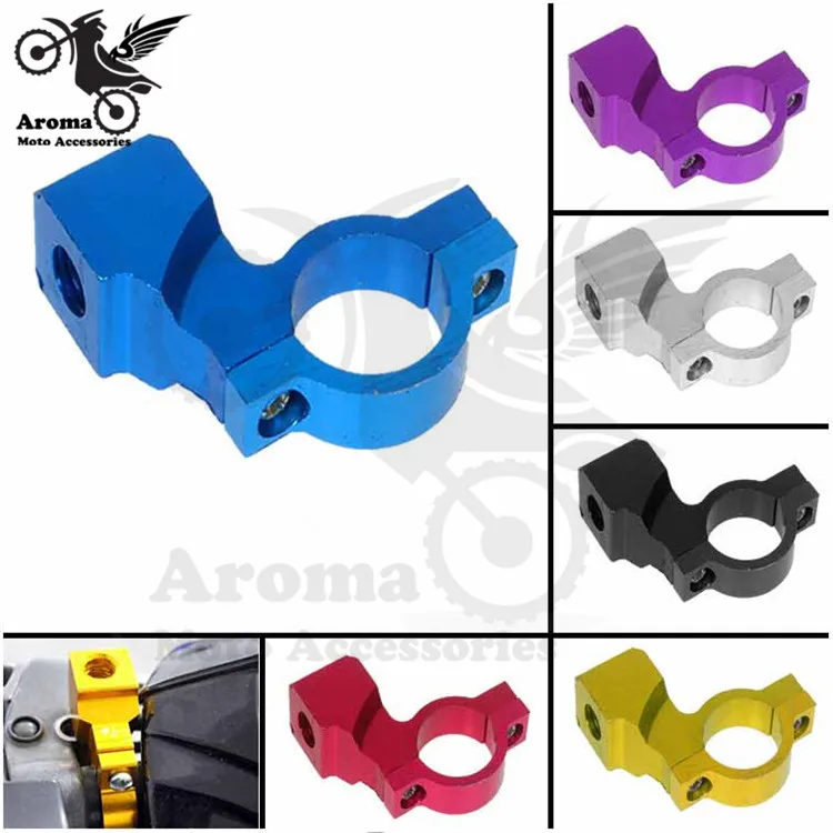 

6 color available motorcycle rearview mirror mount 10mm motorbike mirrors mount Seat moto rear mirror mount Adapter Holder Clamp