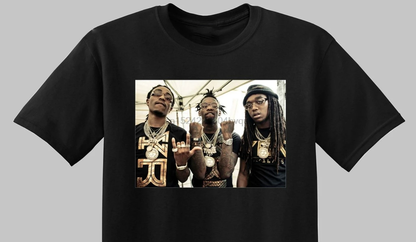 Migos Мужская футболка Quavo офсетная wo | одежда