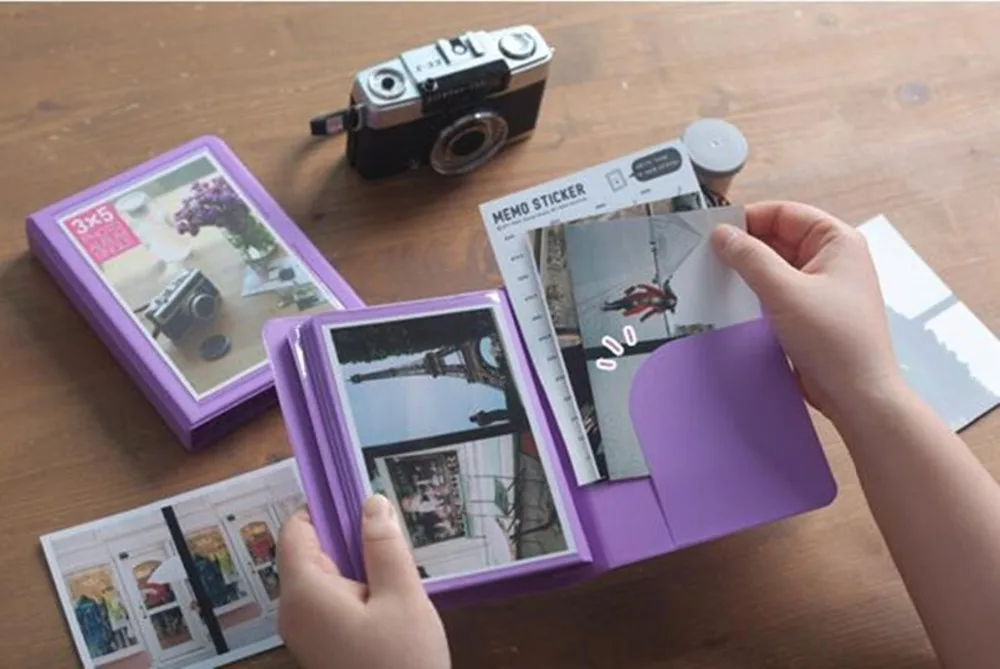 Instax Wide Photo Album for 64 Photos. Instant Photo Album. for Fujifilm Instax  Wide 300, 210, 200, Fp-100c, Instax Link Wide Printer. 