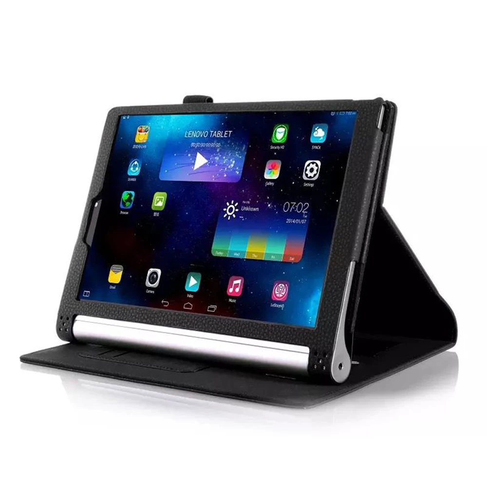 Роскошный чехол для планшета Yoga 2 1050f из искусственной кожи lenovo yoga 10 1050 с