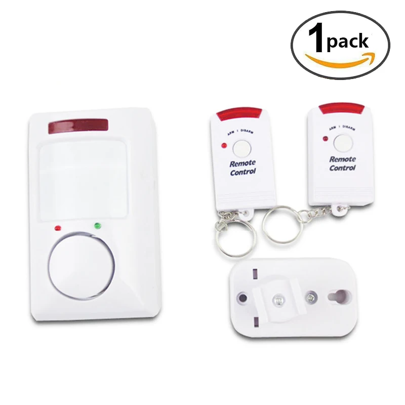 NEW Portable IR Wireless Motion Sensor Detector Double remote control Home doors Security Burglar font b
