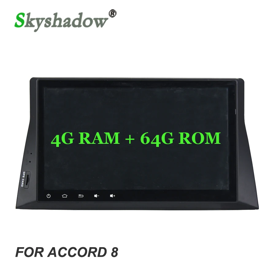 

DSP Android 9.0 4GB + 64G +8 CORE IPS Car DVD Player GPS Map RDS Radio wifi Bluetooth 4.2 For Honda ACCORD 8 2008 2009 2010 2011