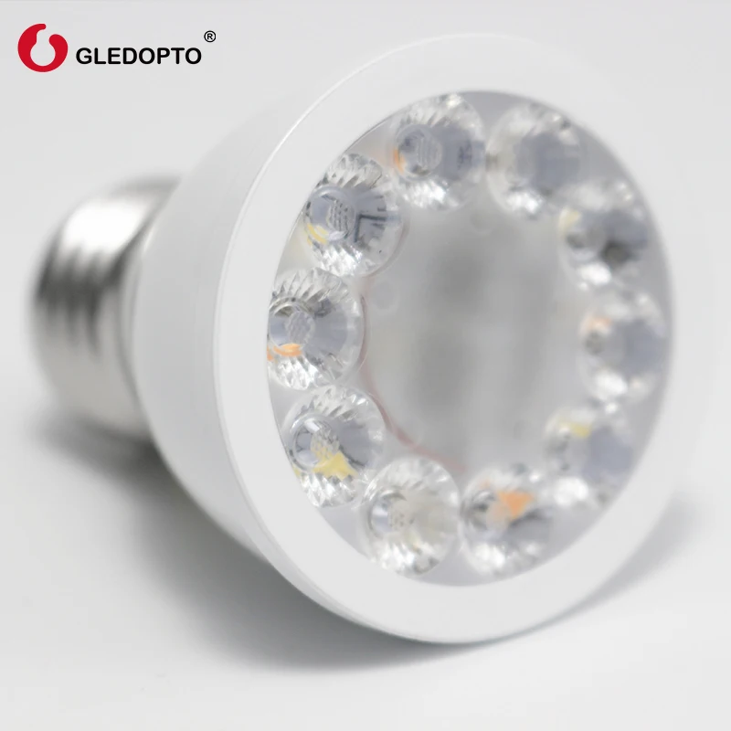 G светодиодный OPTO Gu10 Светодиодный точечный светильник лампа RGBW CCT AC100 40V 2 4G