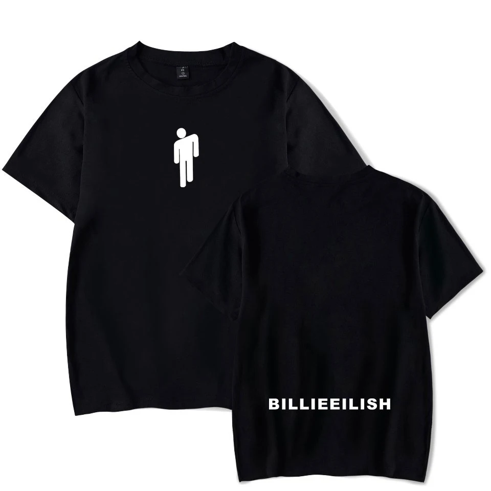 

NEW Print Billie Eilish Cool T-Shirt Men Women Fashion T-Shirt Summer Casual Billie Eilish Short sleeve T-Shirt
