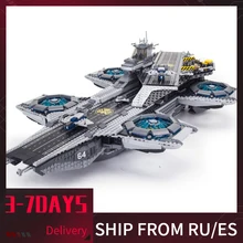 3057 шт. серия Marvel Super Heroes для продажи щит Helicarrier строительные блоки модель игрушки для детей наборы