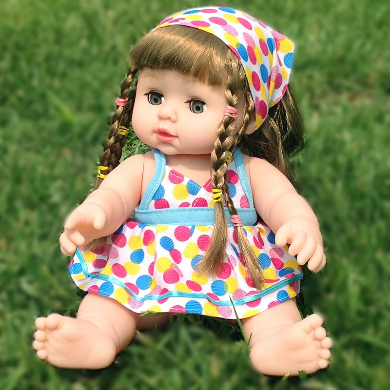 Говорящий Blink Baby Doll Toys Reborn Baby Doll мягкая виниловая силиконовая Реалистичная живая игрушка для детей, девочек, подарок на день рождения, Рождество