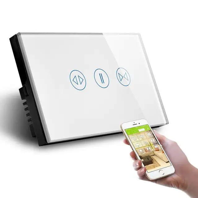 White Curtain Switch