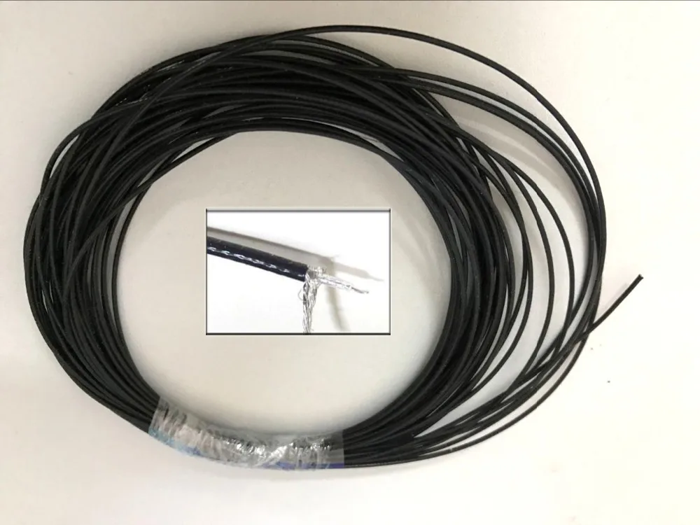 

10m 33ft 1.37 Wires Coaxial Antenna Extension Cable 50ohm