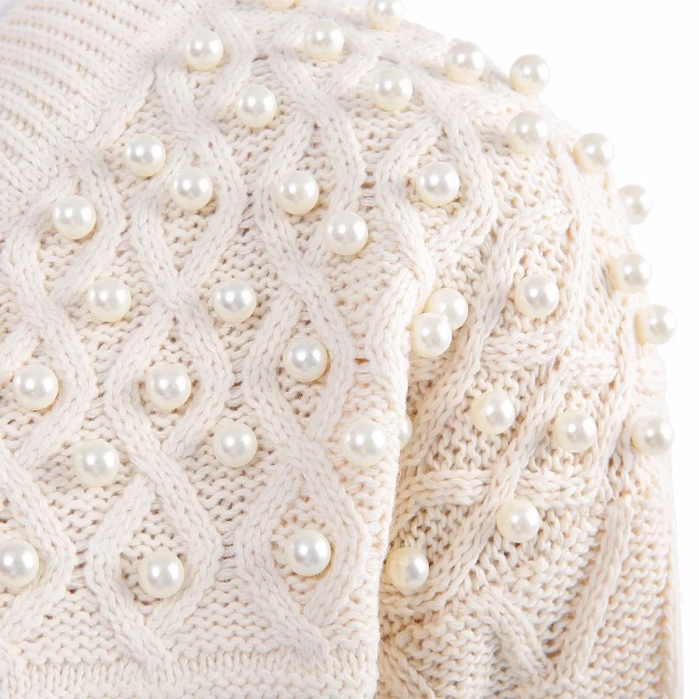 Women-Long-Cardigan-2015-Autumn-Winter-Bead-Pearl-Long-Knitted-Sweaters-Outwear-Long-Sleeve-Casual-Loose
