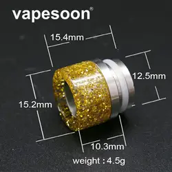 VapeSoon 810 Нержавеющая сталь + смола Материал потека для TFV8/TFV12/большой ребенок/х Детские 810 Atomzier новый Дизайн