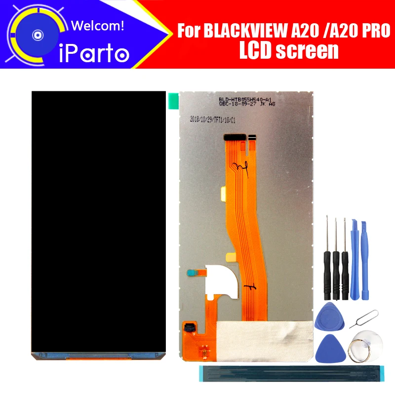 

5.5 inch BLACKVIEW A20 LCD Screen Digitizer Assembly 100% Original New LCD Digitizer for BLACKVIEW A20 PRO.