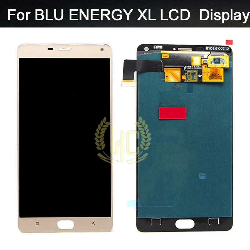 

High Quality 6.0 inch Gold/White For Blu Energy XL E0030UU LCD Display + Touch Screen Digitizer Assembly Replacement