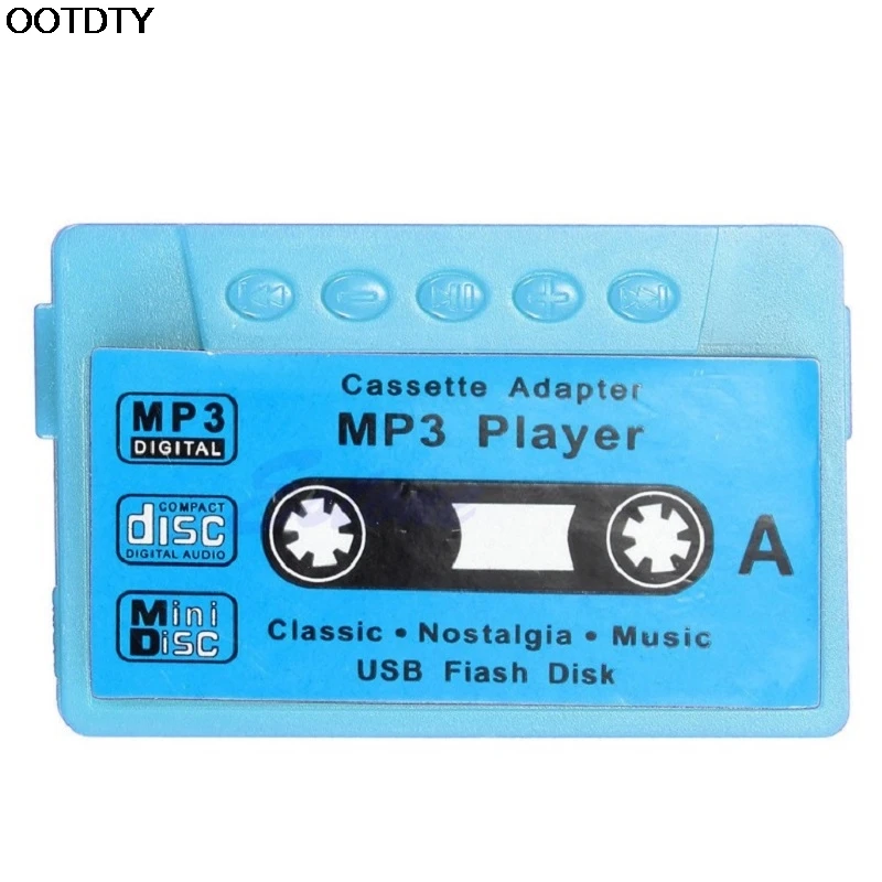 16GB Support USB Disk Cassette Flash MP3 Music Player Micro SD TF Card Earphone #L060# new hot