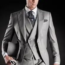 Лучший бренд мужские костюмы модный дизайн на одной кнопке официальные деловые костюмы наивысшего качества свадебный смокинг РАЗМЕР s-xxxl