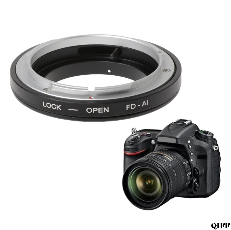 Drop Ship&Wholesale FD-AI Mount Adapter Ring For Canon FD Lens to Nikon F D7100/ D600/ D3200/ D800 APR29