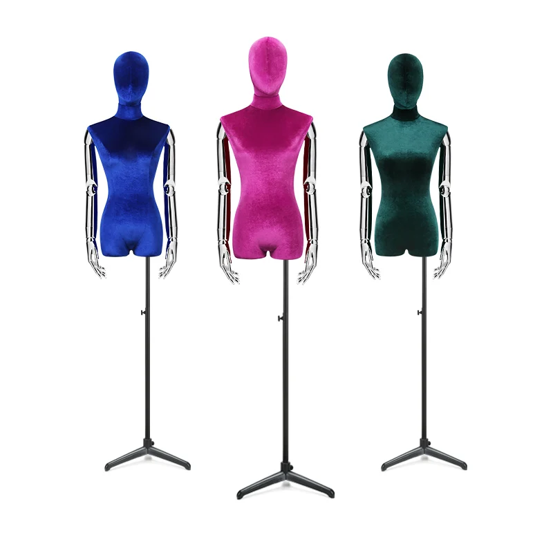 Fashion Style Best Quality Fabric Dressmaking Mannequin Bendable Model Factory Direct Sell