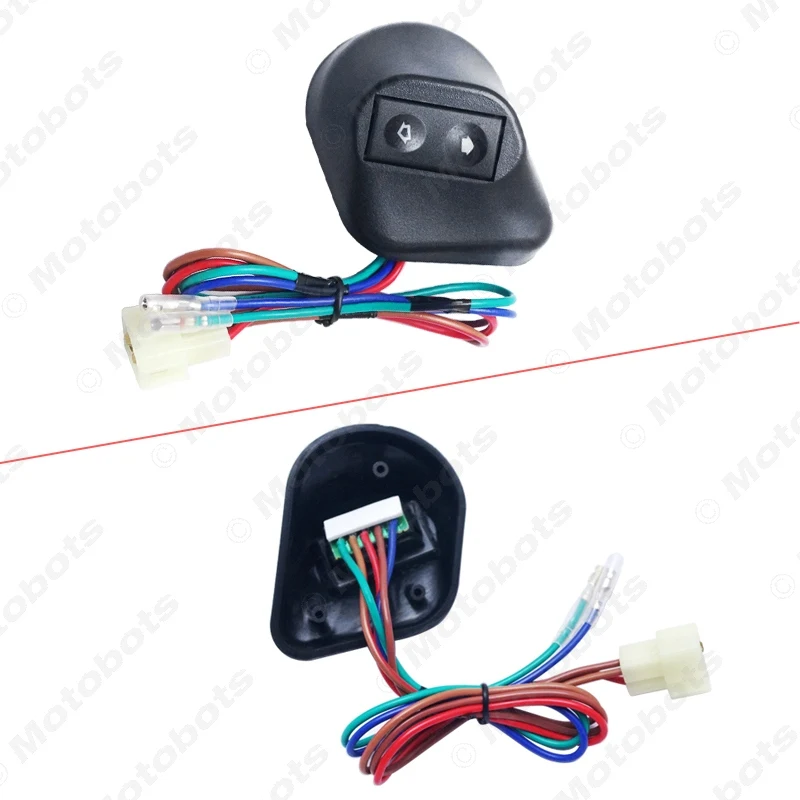 Interruptores da Janela de Energia do Carro com Suporte Chicote de Fios Motobots Conjunto Novo Universal 12 v - 24 3 Pçs Botões & Ca3938 1 9 Chaves do carro e relé