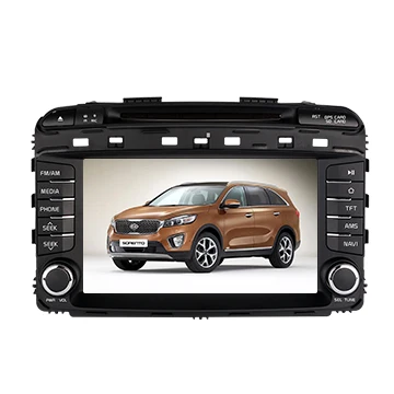 Flash Deal 2018 4G LTE 8inch Android 8.0! 32G 1024*600 octa core car multimedia DVD player Radio GPS For KIA SORENTO 2015 2016 2017 2018 1