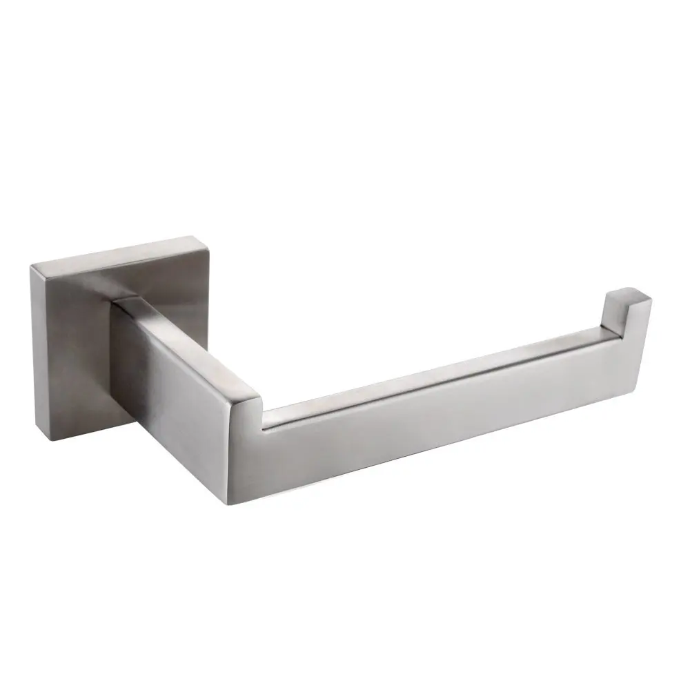 Wall Mount Brushed Nickel 304 Stainless Steel Bathroom Toilet Paper