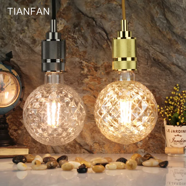 Tianfan G125 Globe Vintage Led Bulbs 4w Edison Bulb Filament Tianfan G125 Globe Vintage Led Bulbs 4w Edison Bulb Filament Decorative Light Warm