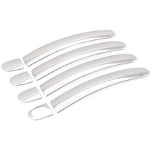 Крышка дверных ручек для Volkswagen VW PASSAT B5 Jetta MK6 POLO UP GOL для Skoda Octavia Fabia Rapid Yeti аксессуары для стайлинга автомобилей