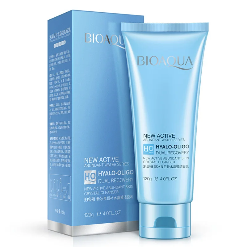 

BIOAQUA Natural Spring Water Facial Cleanser Moisturizer Hydrating Whitening Skin Oil Control Acne Treatment Men/women Skin Care