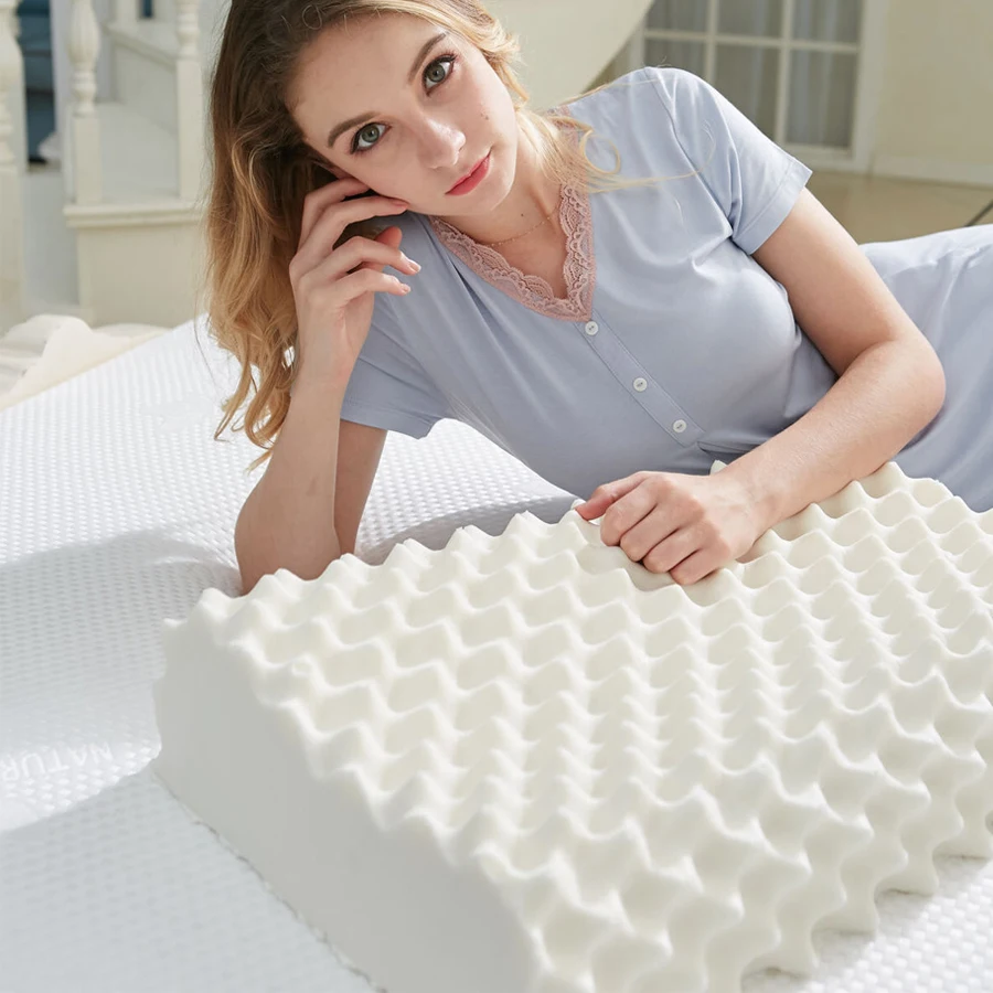 Ортопедический латекс подушка для глубокого сна с наволочкой 2018|orthopedic pillow|sleeping