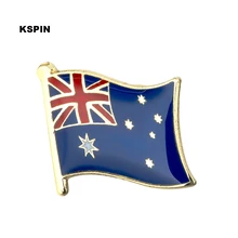 Австралийский Национальный флаг значки Металлическая Булавка для одежды Rozet Makara Реплика монет KS-0021