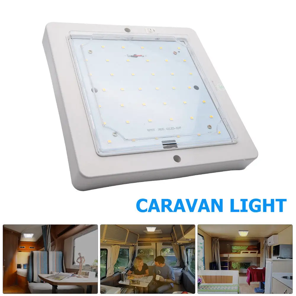 9W 12V Car Caravan LED Indoor Roof Ceiling Interior font b Lamp b font Dome Light