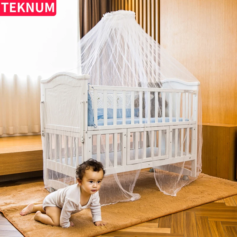 Детские кроватки многофункциональная однотонная колыбель складная кровать
