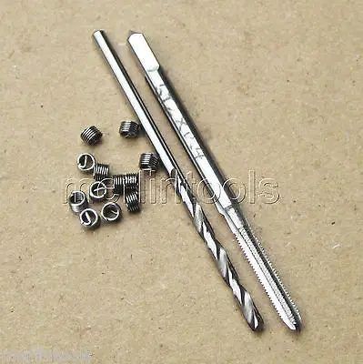 

coil Thread Repair M2 x 0.4 Drill and Tap 12 Inserts
