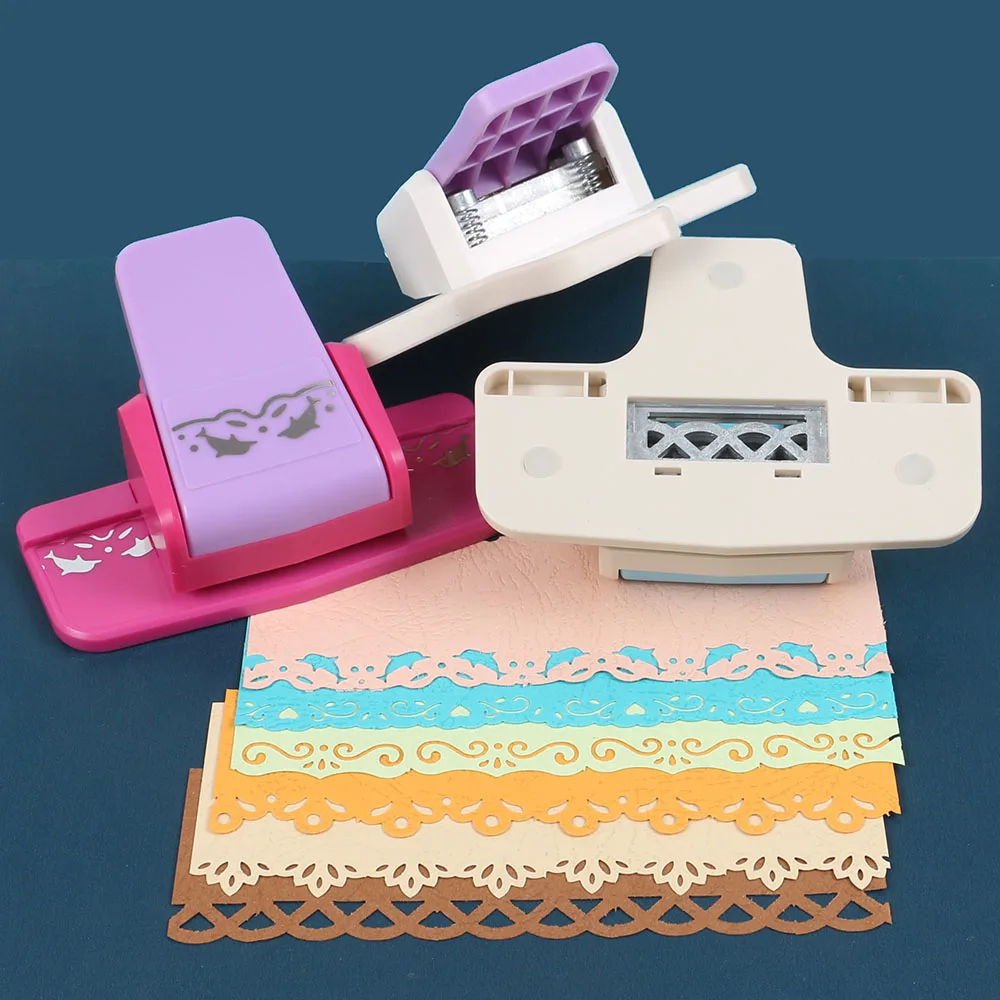 

Floral Lace Pattern Embossers Hole Punch Embossing Device Tool For Paper Scrapbooking Gift Card Party Wedding DIY Crafts