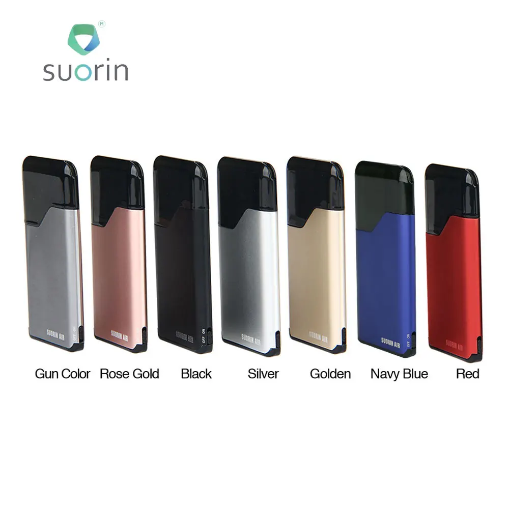 Original Suorin Air Starter Kit 400mah Built-in Battery 2ml Cartridge Portable Vape Kit Suorin Air Kit Electronic Cigarette Original Suorin Air Starter Kit 400mah Built-in Battery 2ml Cartridge Portable Vape Kit Suorin Air Kit Electronic Cigarette