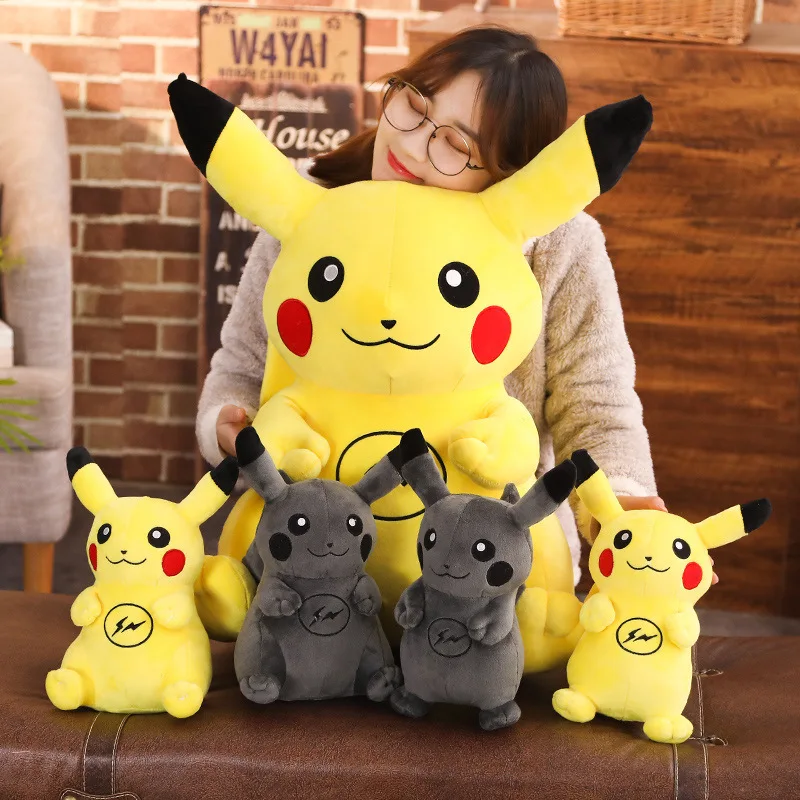 1pc 30-50cm Pikachu Plush Toys Cute Stuffed Soft Animal Dolls Children Cartoon Movie Tv Kids Christmas Gift | Игрушки и хобби
