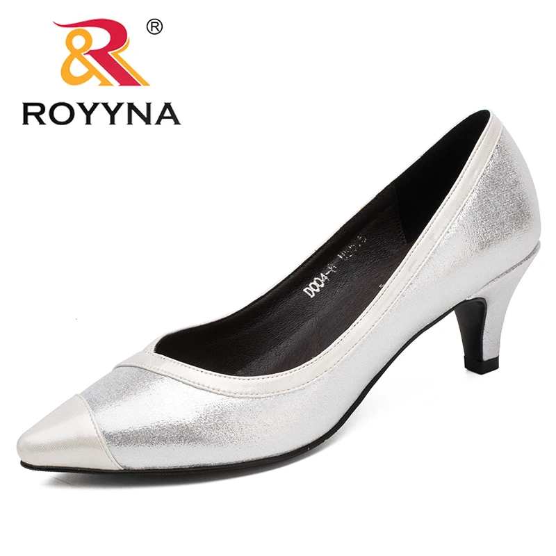 ROYYNA/новые модные стильные женские туфли-лодочки; женские модельные туфли с острым носком; женские свадебные туфли; удобные мягкие туфли;