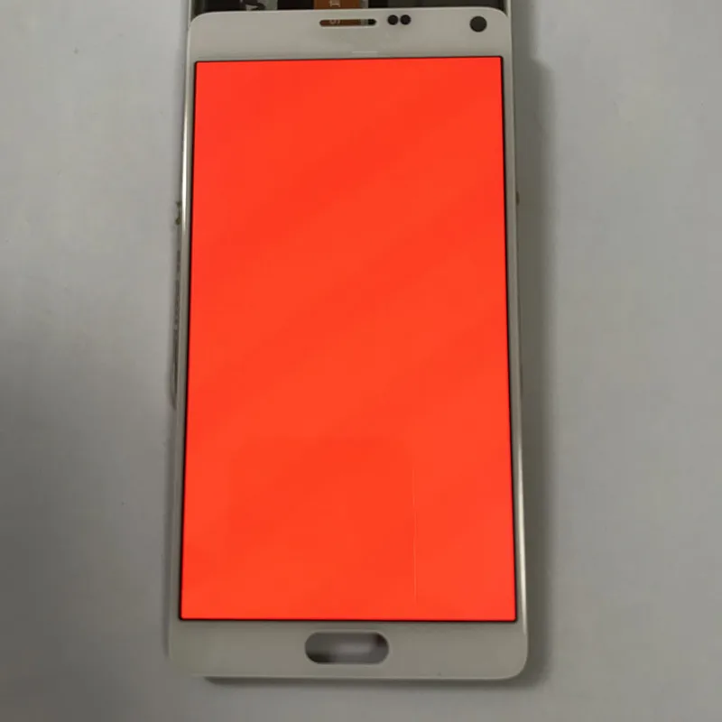 ЖК-дисплей 5," Super AMOELD Burn Shadow lcd s для samsung Galaxy Note 4 N910T N910A, кодирующий преобразователь сенсорного экрана в сборе