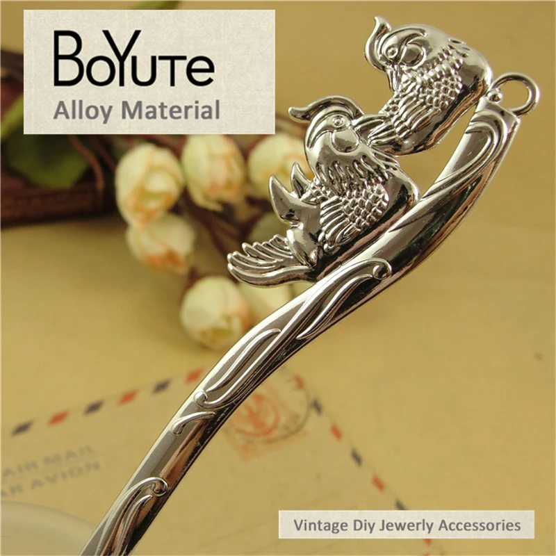 BoYuTe(10 шт./лот) 150*27 мм винтажные аксессуары части сплава двойного использования подвески-палочки Материал для ювелирных изделий