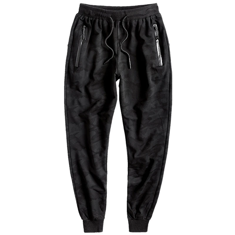black baggy tracksuit bottoms